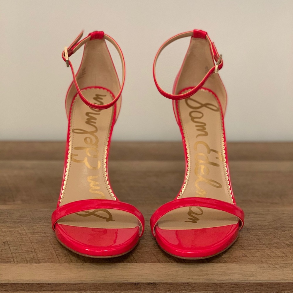 Sam Edelman red heels size 8.5